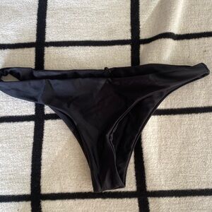 Black bikini bottom